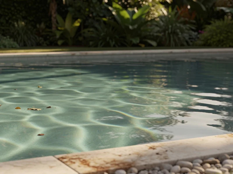 Alcalinité piscine