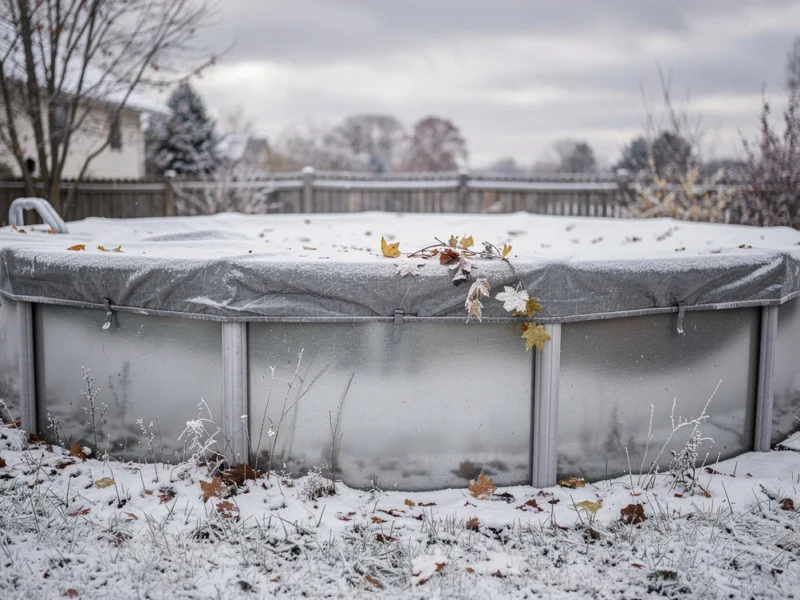 Hivernage piscine hors sol