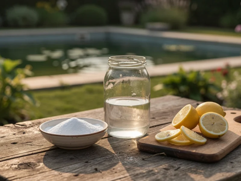 Solutions naturelles piscine verte
